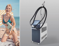 Machine d'épilation laser professionnelle 2026 à double longueur d'onde 755nm 1064nm Alexandrite Nd YAG, grande spotte de 24mm