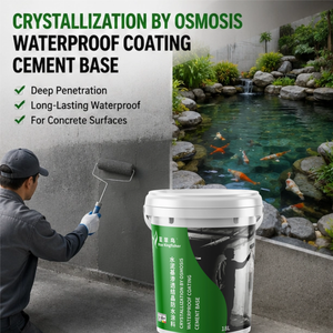 Revêtement imperméabilisant pénétrant à base de ciment cristallin durable pour chambres de désalimentation en béton – Vente en gros usine - Product Image 1
