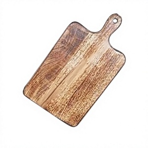 Planche à fromage Axiom Home Accents en résine et bois durables, planche à découper unique en plastique pour la cuisine, idéale pour la viande et les légumes - Product Image 1