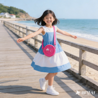 CHINFAI Nouveau mini sac fourre-tout portable, sac à bandoulière avec breloque sabot, sac de plage pour les sorties, les courses, les fêtes, les enfants et la famille