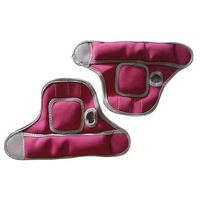 Gants lestés en néoprène 0,5 kg, 0,75 kg, 1 kg, 1,5 kg avec sangles de poignet lestées pour l'entraînement de boxe et la musculation en salle de sport