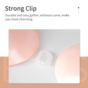 Sujetador acolchado <span class=keywords><strong>de</strong></span> espuma <span class=keywords><strong>de</strong></span> silicona para mujer, sin aros, sin tirantes, grueso, <span class=keywords><strong>de</strong></span> una pieza, sin costuras - Product Image 6