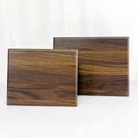 Prix de plaque de certificat en bois personnalisé Plaques en bois massif vierges
