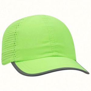 Gorra Deportiva Personalizada Sin Estructura, 100% Poliéster Popelina, Perforada, Ligera, Corona Suave, Ajuste Bajo - Product Image 3
