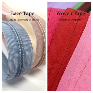 Custom Colors 3# Reversible Cremallera Sorok Concealed Nylon Invisible <strong>Zipper</strong> Hidden Zip for Dresses Pillows-Durable <strong>Plastic</strong> - Product Image 2