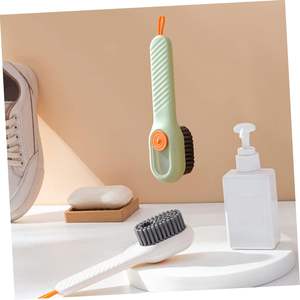 แปรงขัดรองเท้าพลาสติกพร้อมที่กดสบู่ทำจากพลาสติก PP อเนกประสงค์แบบอัตโนมัติ - Product Image 5