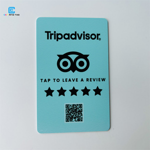 <span class=keywords><strong>Carte</strong></span> de visite professionnelle personnalisée avec NFC pour les médias sociaux et les avis Google - Product Image 3