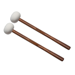 Instrumento de percusión Mango de madera Baquetas De <span class=keywords><strong>bombo</strong></span> Mazo Cabeza grande Martillo duro Timpani Drum Stick - Product Image 1