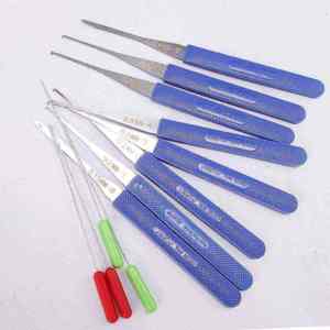 Ensemble d'outils de déverrouillage de clés imperméable de 12 pièces avec crochets et aiguille pour la réparation de serrures - Product Image 3