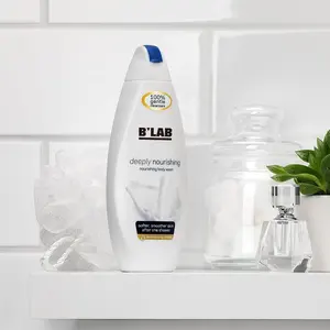 Wholesale Organic Natural Body Wash Shower Gel Perfume Whitening With Milk Extract Moisturizing Liquid Bath and Body Wash Gel