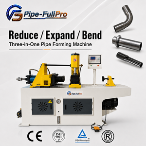 SS Stainless Steel <b>Pipe</b> Tube End Forming Reducing Expanding Shrinking Flaring Crimping <b>Expander</b> Machine Round square Mild Carbon - Product Image 1