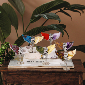 Artesanías de Cristal Natural para Sanación Espiritual al por Mayor, Tallas de Alas de Demonio y Ángel, Adorno para Festividades - Product Image 3