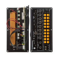 Carte amplificateur de mixage karaoké tout-en-un avec décodeur de liaison audio sans fil, entrée USB TF, guitare et micro pour haut-parleur DIY