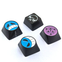 Factory Custom Made Design Machining Solid Metal Zinc Alloy Keycaps for Mechanical Keyboard