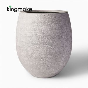 Pot de fleurs d'extérieur moderne pour terrasses et balcons de restaurants haut de gamme, pot de fleurs pour porte d'entrée, jardinière carrée - Product Image 6