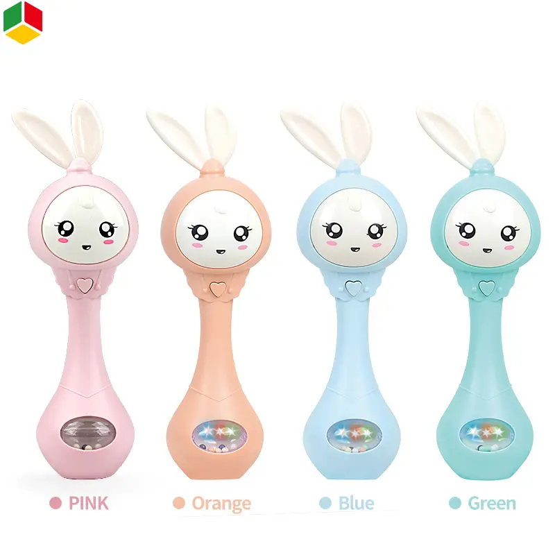 QS Toy Baby Smart Music Machine Educational Toys New Born Gift Baby Rattle for 0-6 Months