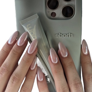 <span class=keywords><strong>Faux</strong></span> <span class=keywords><strong>ongles</strong></span> à poser en amande, finition poudre naturelle, pour le commerce international, vente en gros d'usine - Product Image 1