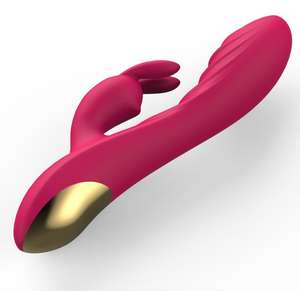 G-Punkt Kaninchen <span class=keywords><strong>Vibrator</strong></span> mit 12 Modi Wasserdicht Dildo Vibe Doppel massage Kitzler Stimulator Anal Perlen Vibratoren Sexspielzeug Für Frauen - Product Image 3