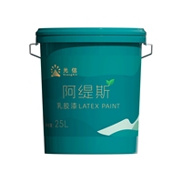 Peinture au latex aqueux de haute qualité, faible MOQ, revêtement acrylique imperméabilisant, application par pinceau, état liquide