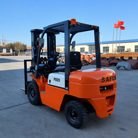 Forklift Diesel 2t 3t 3.5t 4t 5 Ton Mesin Jepang Harga Pabrik Lebih Murah, Bersertifikasi CE ISO, Forklift Diesel Off Road untuk Pertanian