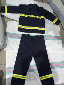 HOWDY Combinaison <span class=keywords><strong>de</strong></span> pompier en coton ignifuge, vêtements <span class=keywords><strong>de</strong></span> protection contre le feu, combinaison <span class=keywords><strong>de</strong></span> protection professionnelle pour la lutte contre les incendies - Product Image 6