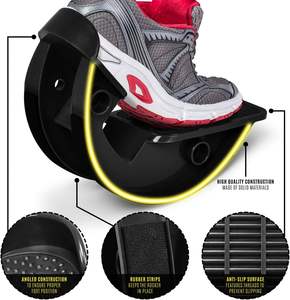 Alat Peregang Betis ABS Berkualitas Tinggi dan Tahan Lama, Peregang Mobilitas Pergelangan Kaki dan Pengangkat Kaki untuk Tendonitis Achilles Betis - Product Image 3