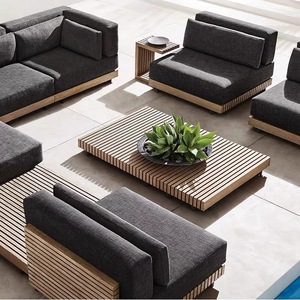 Hotel <b>side</b> tableModern weather-resistant Teak <b>outdoor</b> <b>side</b> <b>table</b> Hotel garden poolside villa <b>outdoor</b> dining <b>table</b> - Product Image 2