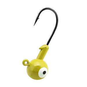 Hameçons Aohu à tête plombée 3.5g 5g 7g, peints, pour leurres de pêche au bar, version renforcée - Product Image 5