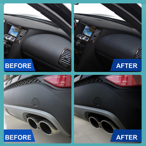 OEM OUHOE 30ml Auto Detailing Interior Exterior Restaurador de cuero Volver a negro Brillo Revestimiento de limpieza Coche Agente de restauración de plástico - Product Image 5