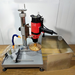 Amoladora de muestras de hormigón Hmp 150 con motor de alta potencia de 1500w y 220v, altura ajustable y base estable para pruebas de hormigón. - Product Image 1