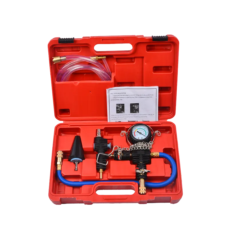 Il Sistema di Raffreddamento Dell'automobile di Ricarica Tester Radiatore di Vuoto di Spurgo Ricarica Tester Tool Kit