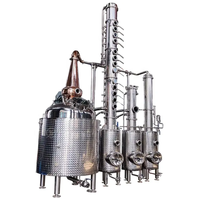 Alcoholen Distilleerder Machine Prijs Roestvrij Staal Commerciële Methylalcohol Distilleerder