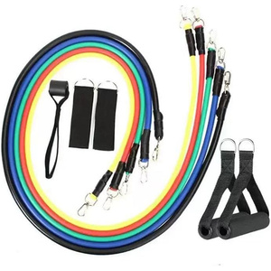 Juego de Bandas de Resistencia Portátiles para Entrenamiento de Fuerza, Yoga y Ejercicio, con Asas - Product Image 6