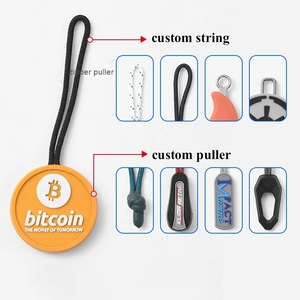 GSC Durable NFC zipper tag Pull Tabs Bag Accessory Custom Brand logo Zipper Puller for Backpack - Product Image 2