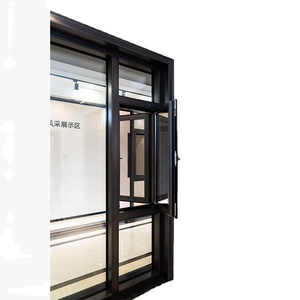 Nouveau design de fenêtres à cadre en aluminium noir de style américain grilles de verre extérieures conçues pour les fenêtres résidentielles à battant - Product Image 5