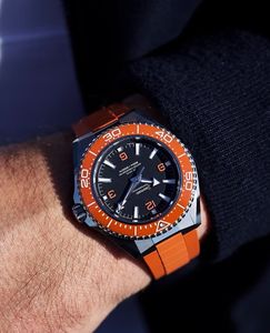 Correa de Reloj de Caucho FKM de 21 mm para <span class=keywords><strong>Omega</strong></span> <span class=keywords><strong>Seamaster</strong></span> 600m 42 mm, Correas de Muñeca de Lujo Suaves e Impermeables - Product Image 2