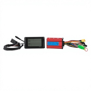 Kit d'instrumentation d'affichage SW900 avec petite batterie au lithium rouge, 24V/36V/48V/60V 250W/350W, dédié aux vélos électriques L906 - Product Image 1