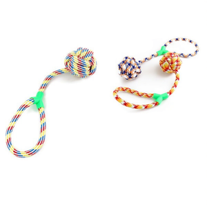 Juguete de Cuerda para Perros Yommy de 50cm con Nudos para Masticar y Jugar - Product Image 2