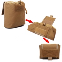 Pochette tactique pliable Molle de récupération pour magazines, sacoche de chasse extérieure, sacoche de taille, sacoche utilitaire pour outils et accessoires