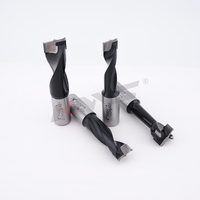 Jeu de forets en carbure central KWS 7.8mm * 70mm L/R Cnc forets de grand diamètre outils forets puits profond prix du fabricant