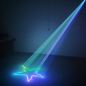 Chuyên nghiệp 500mW RGB DJ điều khiển Disco chùm dòng máy quét chiếu sân khấu đèn <span class=keywords><strong>laser</strong></span> hiệu ứng cho bên hộp đêm - Product Image 6