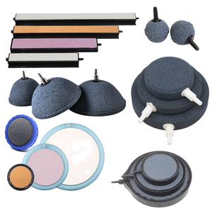 Aireador de piedra de burbujas de 40/60/80/100/120/150mm, Mini bomba de aire de cerámica, accesorios para pecera de Acuario, placa de oxígeno hidropónico - Product Image 2