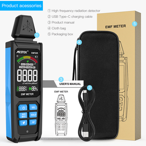 Mestek EMF02R Dijital Elektromanyetik Radyasyon Ölçer, Radyasyon Testi için Elektronik Ürün, <span class=keywords><strong>1</strong></span> Yıl Garantili - Product Image 6
