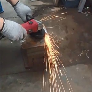 เครื่องเจียรไฟฟ้า Gx Ag046 น้ำหนัก 1.8 กก. มอเตอร์แบบแปรงถ่าน สายยาว 2 ม. ตัวเครื่องโลหะ พร้อมด้ามจับ แปรงถ่าน และประแจ - Product Image 1