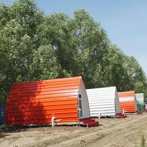 Kit de casa modular para casas diminutas de bungalow hecho <span class=keywords><strong>en</strong></span> acero antioxidante, de acero inoxidable, de diseño de casa - Product Image 6