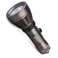 Lampe de plongée ZOom IP68 50m 10W XML T6 LED 300-500lm Zoom réglable 6 modes Aluminium de qualité militaire