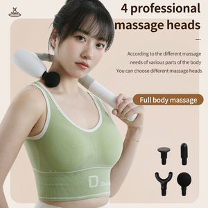 Venta al por mayor de martillo de masaje eléctrico pistola de cuerpo completo para meridianos espalda Fascia pistola martillo agarre masaje hombro estimulador muscular - Product Image 1