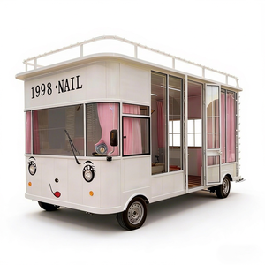 ZOWN Customized Electric Traction Drive Mobile Street Food Trailer Customizable Color Size Equipment 2-Year Warranty Outdoor - Product Image 1