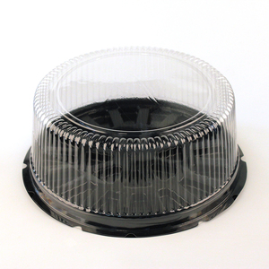 35.5 CM plastic round square cheesecake chocolate cake box dome lid packaging cake boxes