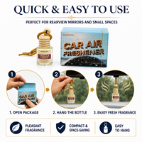 Diffuseur de parfum de luxe pour voiture, désodorisant longue durée, aromathérapie, logo personnalisé, vente en gros OEM pour l'intérieur des véhicules